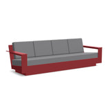 Nisswa Recycled Outdoor Sofa 96 Outdoor Seating Loll Designs Chili Cast Charcoal 