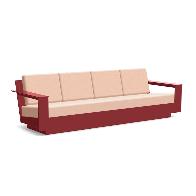 Nisswa Recycled Outdoor Sofa 96 Outdoor Seating Loll Designs Chili Cast Petal 