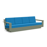 Nisswa Recycled Outdoor Sofa 96 Outdoor Seating Loll Designs Sage Canvas Regatta Blue 