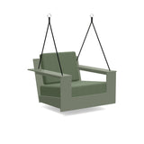 Nisswa Recycled Outdoor Swing Outdoor Lounge Loll Designs Sage Canvas Fern 