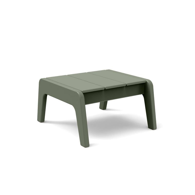 No. 9 Recycled Outdoor Ottoman Outdoor Seating Loll Designs Sage 