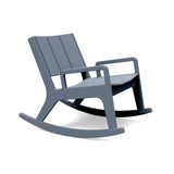 No. 9 Recycled Outdoor Rocking Lounge Chair Outdoor Seating Loll Designs Ash Blue 