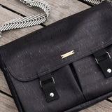 Nomad Cork Messenger Bag - Coal