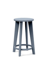 Norm Recycled Outdoor Counter Stool Outdoor Seating Loll Designs Ash Blue 