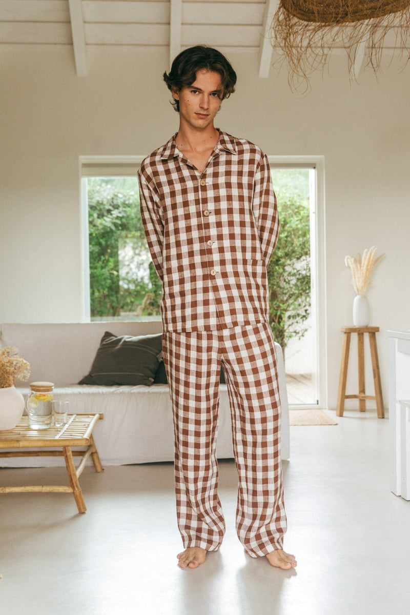 Men's Oliver Linen Loungewear Set