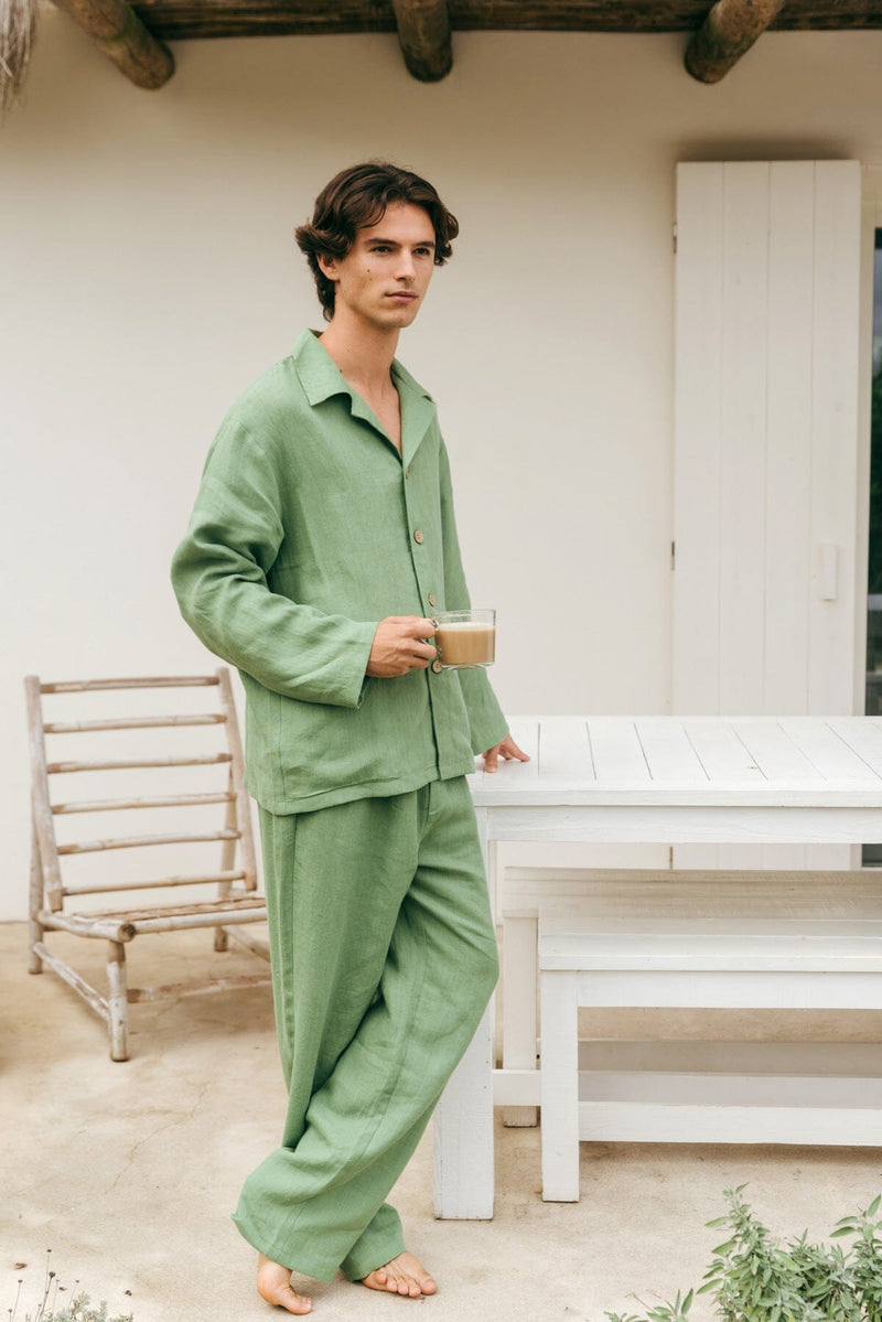 Men's Oliver Linen Loungewear Set