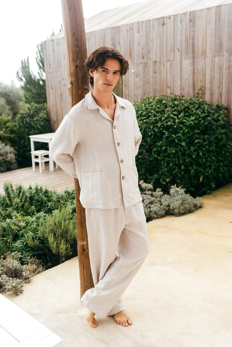 Men's Oliver Linen Loungewear Set