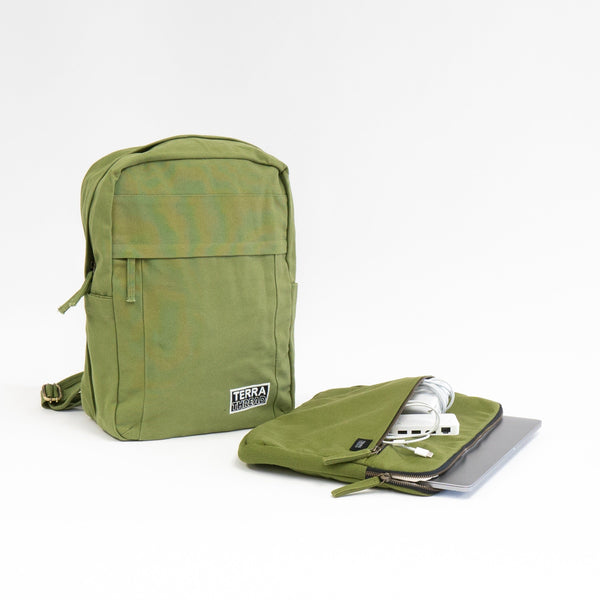 On the Go Office Backpack + Laptop Bag Set