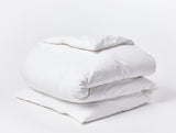 Organic Percale Duvet Cover Duvet Covers Coyuchi Alpine White Twin 