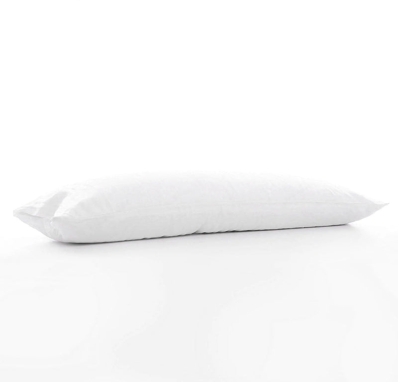 Orkney Heavyweight Linen Body Pillow Cover Pillowcases Rough Linen Off-White 