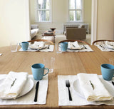 Orkney Heavyweight Linen Placemat Table Linens Rough Linen Off-White 