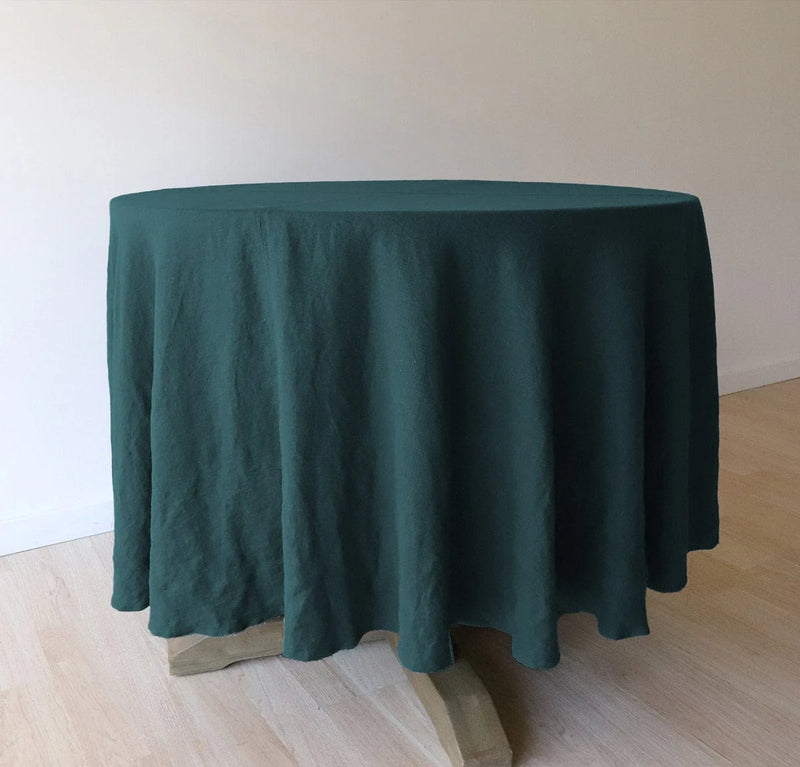 Orkney Heavyweight Linen Round Tablecloth