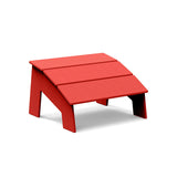 Outdoor Recycled Ottoman Furniture Loll Designs Apple Red Standard 