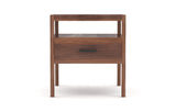 Palder Side Table Side Tables Medley Walnut Black Pull 