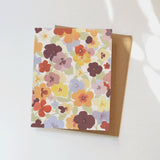 Pansies Greeting Card Greeting Card Elana Gabrielle 