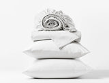 Percale Sheet Set Sheet Sets Coyuchi Alpine White Twin 