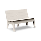Picket Recycled Outdoor Bench Outdoor Seating Loll Designs Fog 
