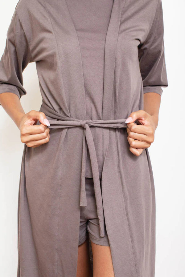 Pima Short Robe