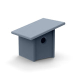 Pitch Recycled Outdoor Modern Birdhouse Birdhouses Loll Designs Ash Blue 