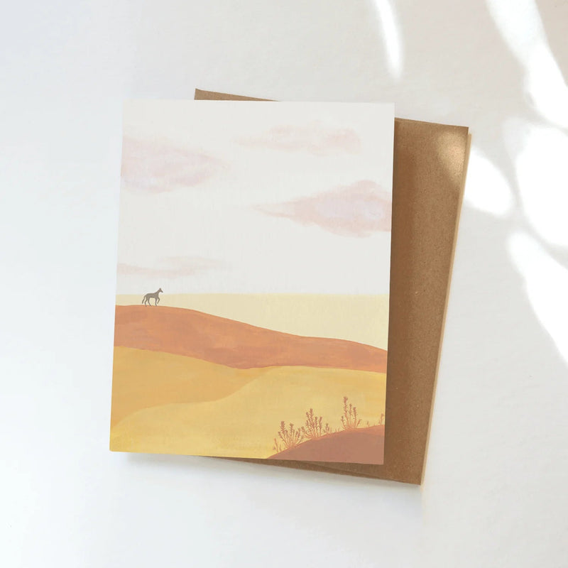 Plains Greeting Card Greeting Card Elana Gabrielle 