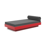 Platform One Outdoor Daybed Outdoor Seating Loll Designs Apple Red Cast Charcoal 