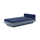 Platform One Recycled Outdoor Daybed Outdoor Seating Loll Designs Ash Blue Canvas Navy 