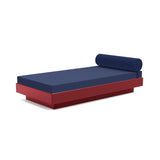 Platform One Recycled Outdoor Daybed Outdoor Seating Loll Designs Chili Canvas Navy 