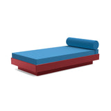 Platform One Recycled Outdoor Daybed Outdoor Seating Loll Designs Chili Canvas Regatta Blue 