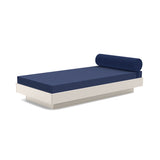 Platform One Recycled Outdoor Daybed Outdoor Seating Loll Designs Fog Canvas Navy 