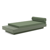 Platform One Recycled Outdoor Daybed with Table Outdoor Seating Loll Designs Sage Canvas Fern 