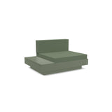 Platform One Recycled Outdoor Lounge Left/Right Table Outdoor Seating Loll Designs Sage Canvas Fern 