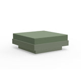 Platform One Recycled Outdoor Ottoman Outdoor Seating Loll Designs Sage Canvas Fern 