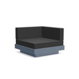 Platform One Recycled Outdoor Sectional Corner Outdoor Seating Loll Designs Ash Blue Cast Charcoal 