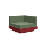 Platform One Recycled Outdoor Sectional Corner Outdoor Seating Loll Designs Chili Canvas Fern 