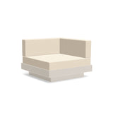 Platform One Recycled Outdoor Sectional Corner Outdoor Seating Loll Designs Fog Canvas Flax 