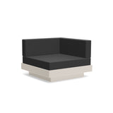 Platform One Recycled Outdoor Sectional Corner Outdoor Seating Loll Designs Fog Cast Charcoal 