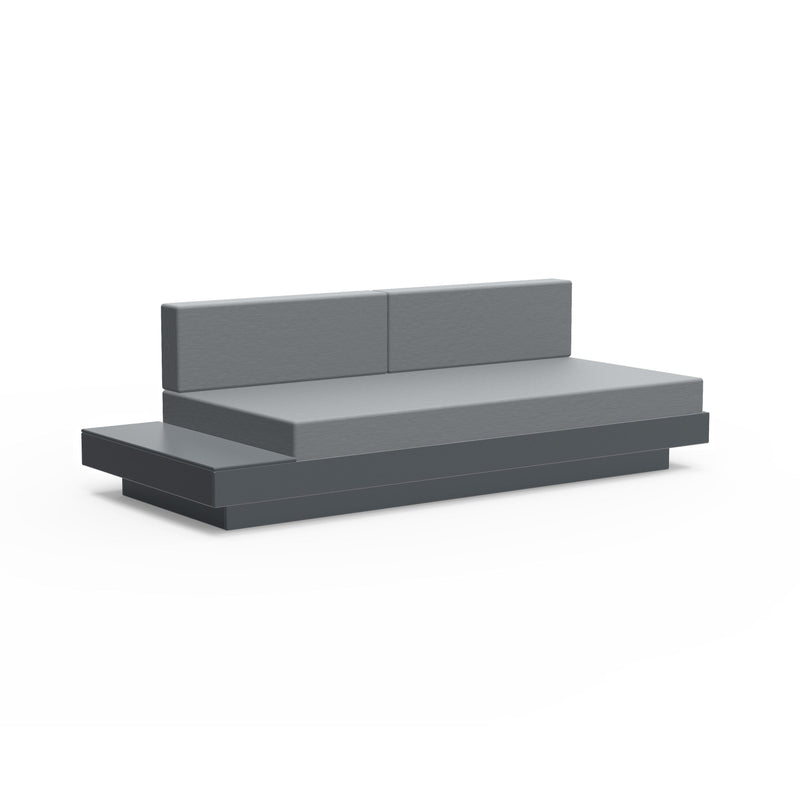 Platform One Recycled Outdoor Sectional Sofa Left/Right Table Outdoor Seating Loll Designs 