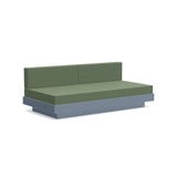 Platform One Recycled Outdoor Sectional Sofa Outdoor Seating Loll Designs Ash Blue Canvas Fern 