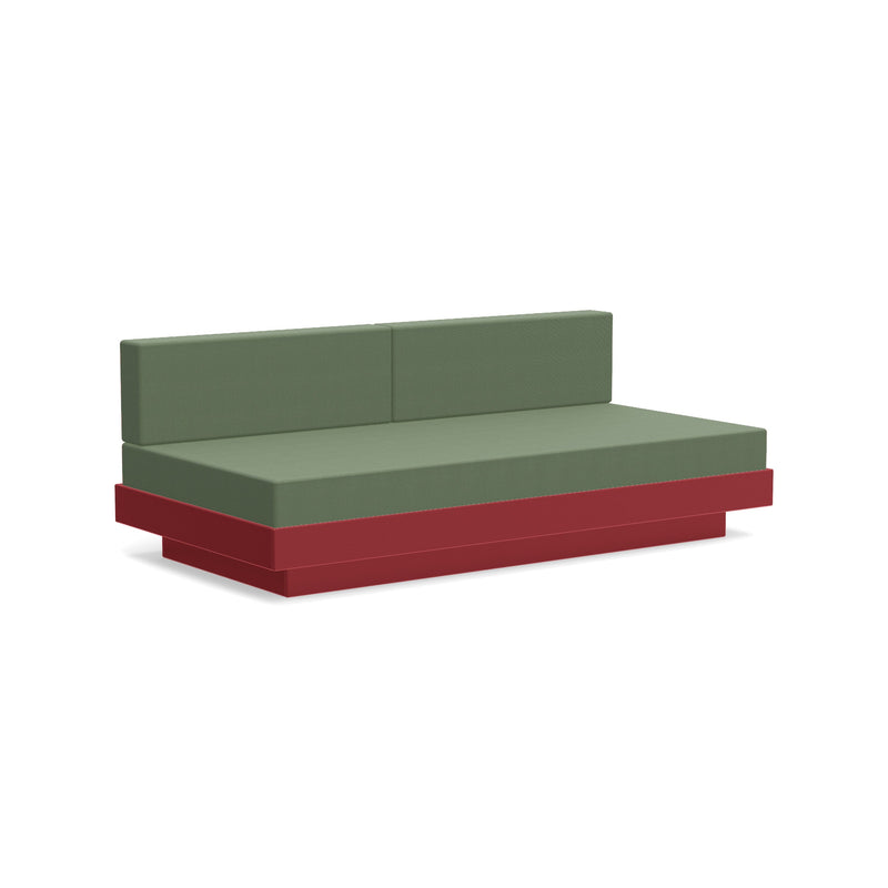 Platform One Recycled Outdoor Sectional Sofa Outdoor Seating Loll Designs Chili Canvas Fern 