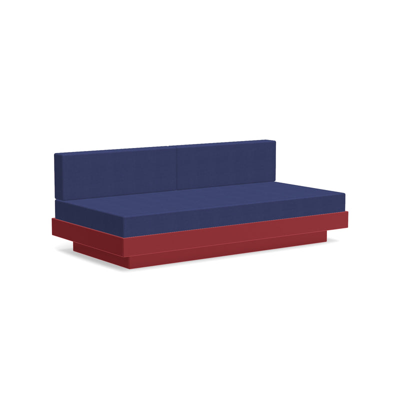 Platform One Recycled Outdoor Sectional Sofa Outdoor Seating Loll Designs Chili Canvas Navy 
