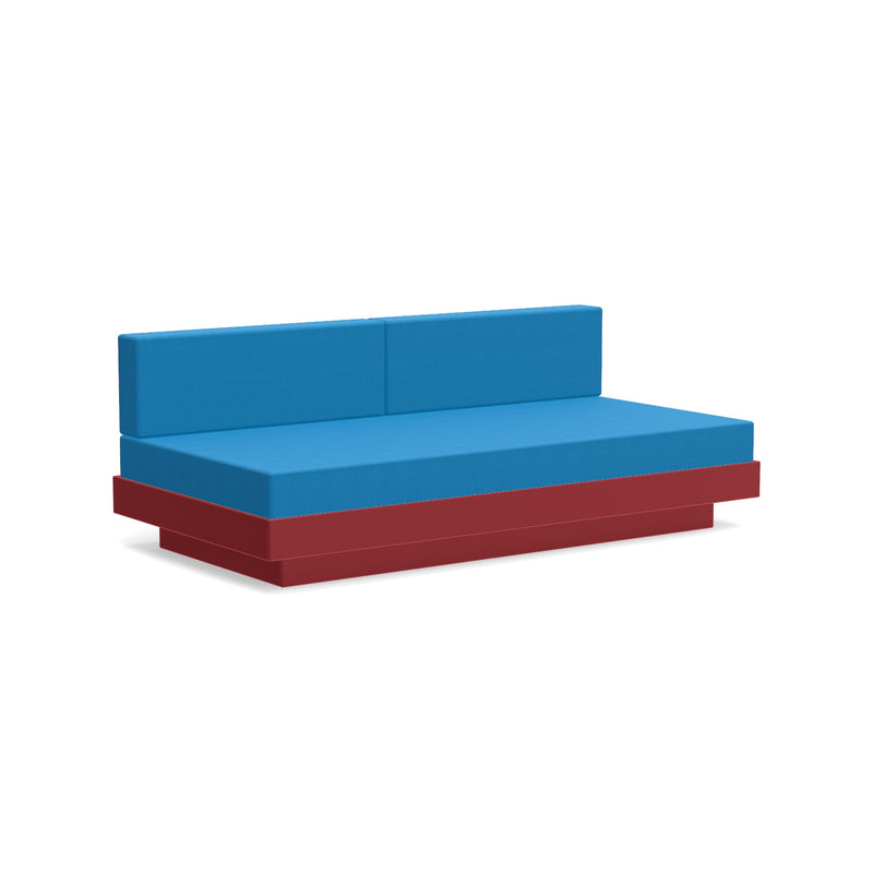 Platform One Recycled Outdoor Sectional Sofa Outdoor Seating Loll Designs Chili Canvas Regatta Blue 