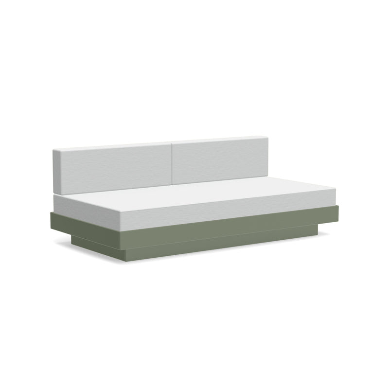 Platform One Recycled Outdoor Sectional Sofa Outdoor Seating Loll Designs Sage Cast Silver 