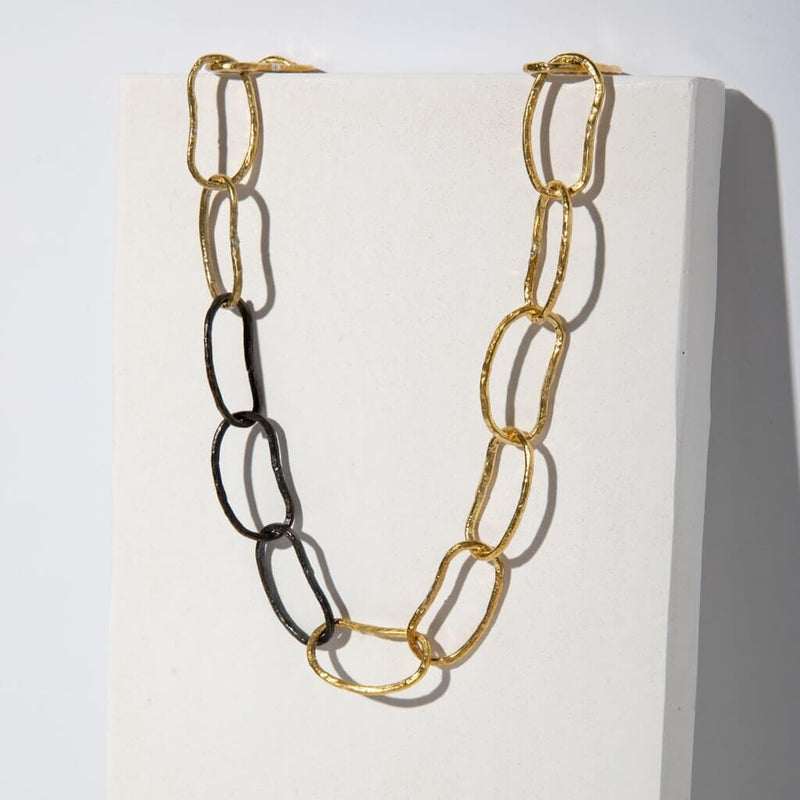 Pool Link Statement Necklace Necklaces Mulxiply 