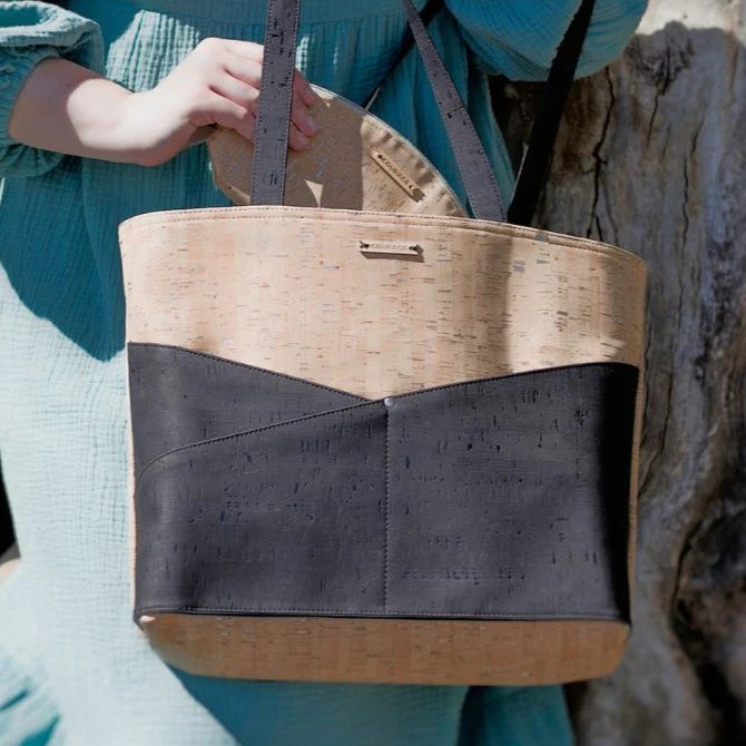 Advocate Cork Zippered Tote Bag