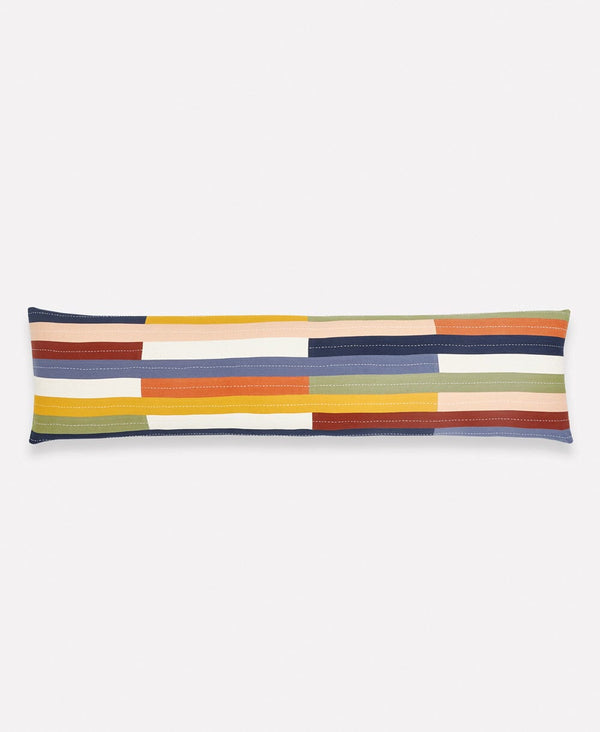 Rainbow Long Lumbar Pillow Throw Pillow Anchal 