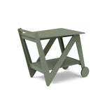 Rapson Recycled Outdoor Bar Cart Outdoor Storage Loll Designs Sage 