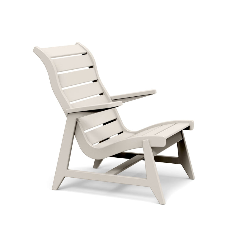 Rapson Recycled Outdoor Lounge Chair Outdoor Seating Loll Designs Fog 