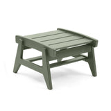 Rapson Recycled Outdoor Ottoman Outdoor Seating Loll Designs Sage 