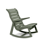 Rapson Recycled Outdoor Rocking Chair Outdoor Seating Loll Designs Sage 