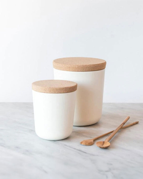 Recycled Bamboo Storage Jar Set